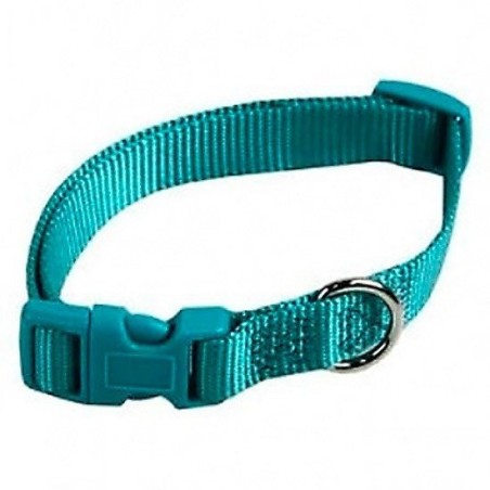 Papillón collar ajustable nylon 10 mm x 20-30 cm turquesa Papillón - 1