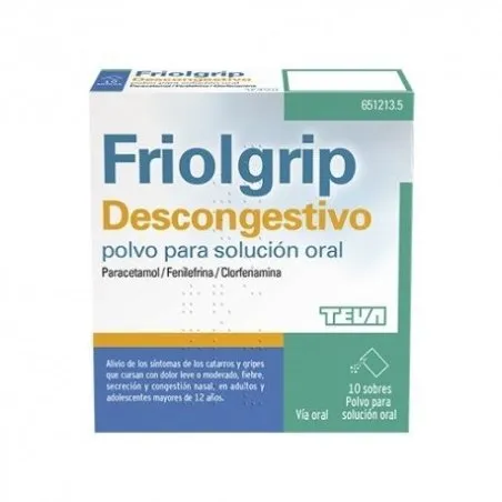 Friolgrip descongestivo Polvo para soluci&oacute;n oral Ratiogrip - 1