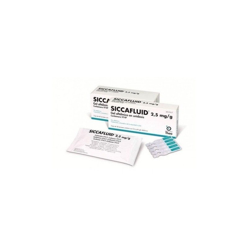 Siccafluid 2.3mg/g Gel Oftalmico 30 Monodosis 0.5g Siccafluid - 1