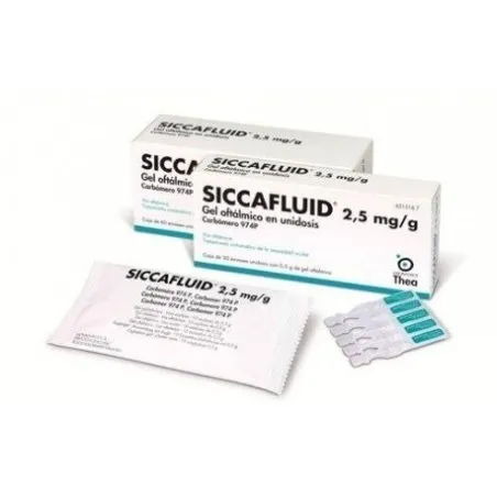 Siccafluid 2.3mg/g Gel Oftalmico 30 Monodosis 0.5g Siccafluid - 1