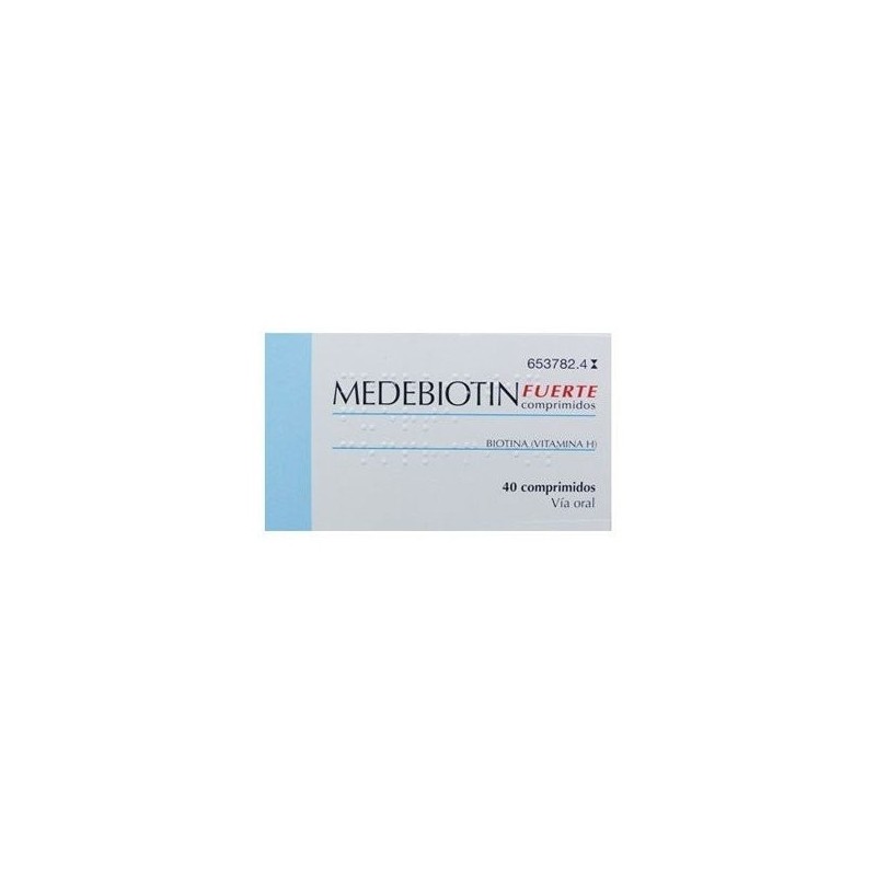 Medebiotin Fuerte 5mg 40 Comprimidos Medebiotin - 1