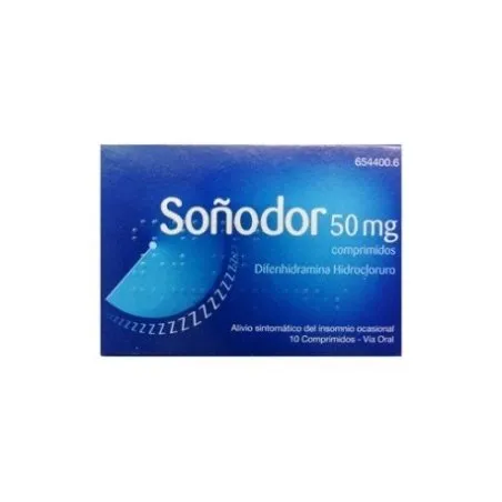 So&ntilde;odor 50mg 10 Comprimidos So&ntilde;odor - 1