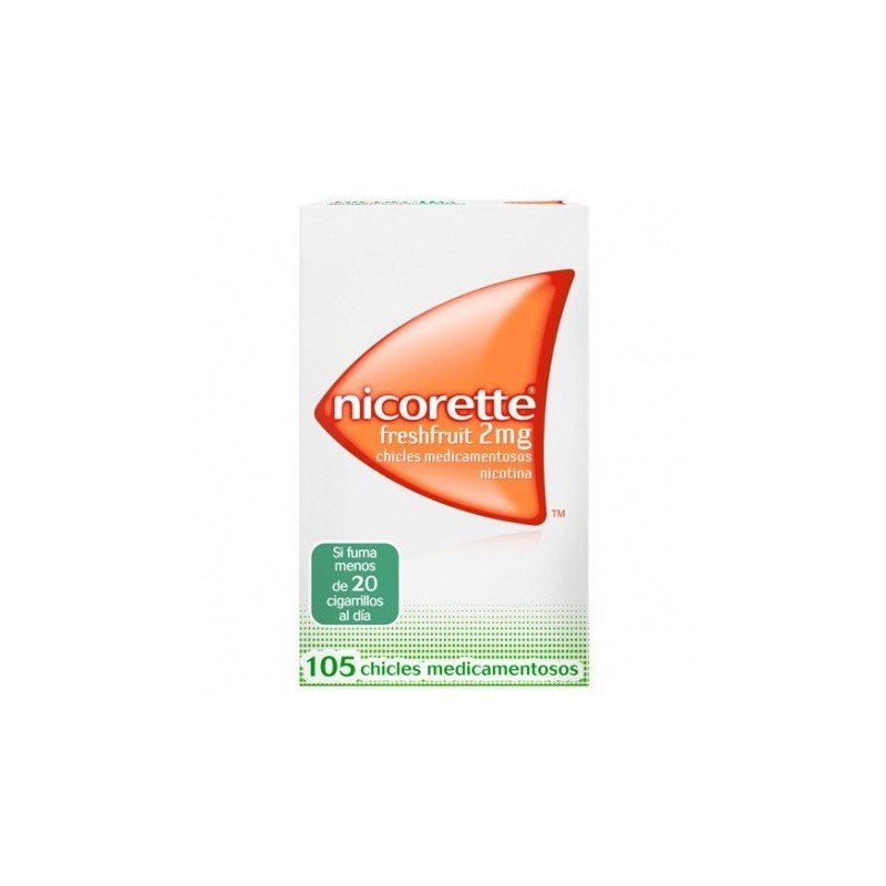 Nicorette Freshfruit 2mg 105 Chicles Nicorette - 1