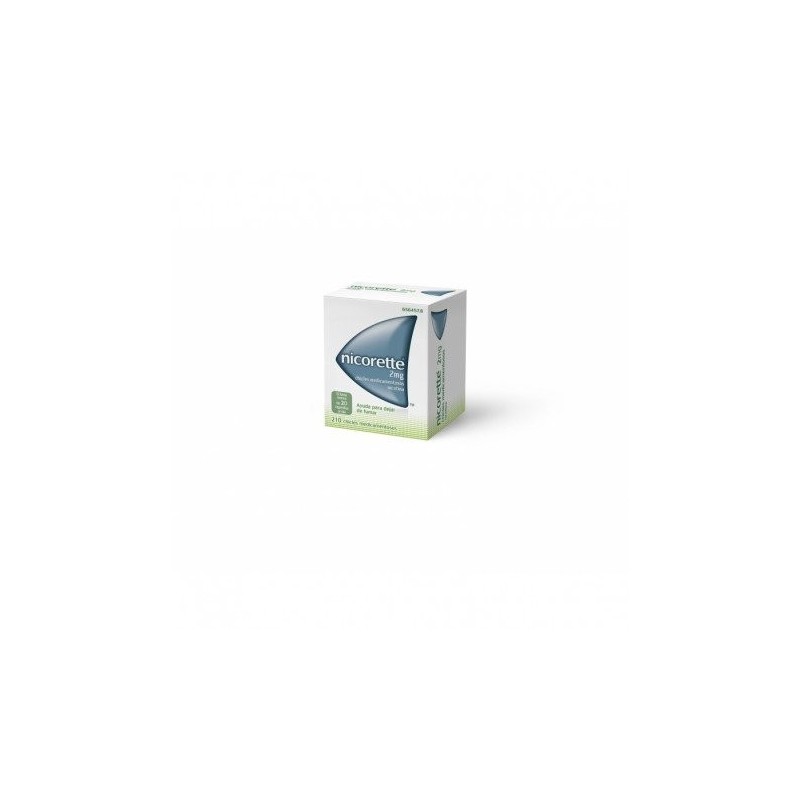 Nicorette 2mg 210 Chicles Nicorette - 1