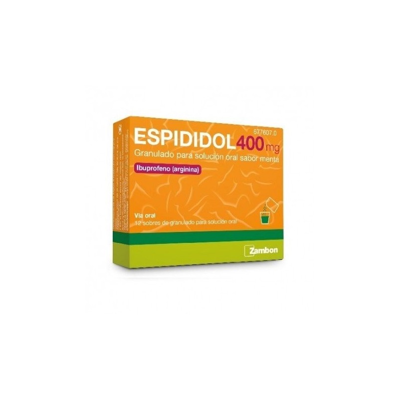 Ibuprofeno Espididol Granulado Sabor Menta 400mg 20 Sobres Espididol - 1