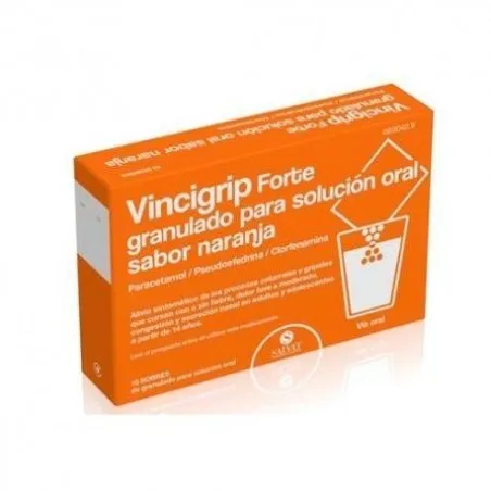 Vincigrip Forte 10 Sobres Granulado Soluci&oacute;n Oral Naranja Vincigrip - 1