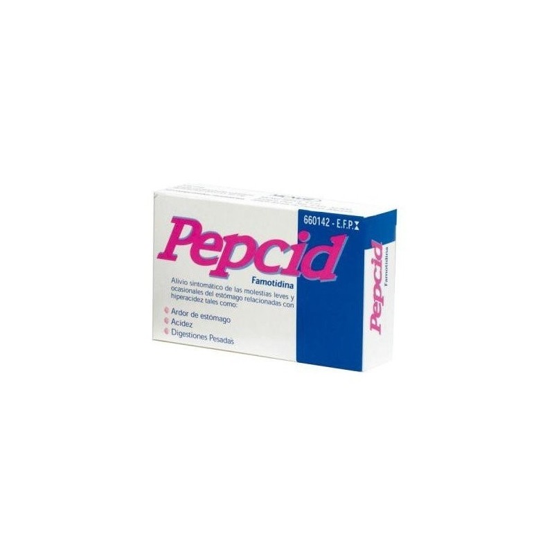 Pepcid 10mg 12 Comprimidos Recubiertos Pepcid - 1