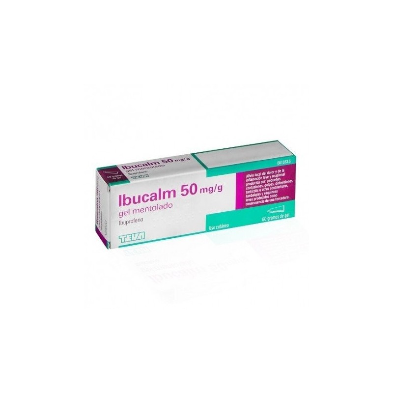 Ibucalm 50mg/g Gel mentolado 60g Ibucalm - 1