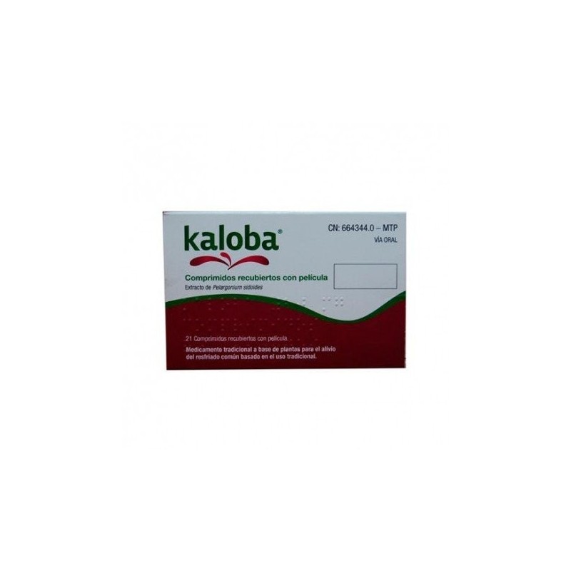 Kaloba 20mg 21 Comprimidos Recubiertos Kaloba - 1