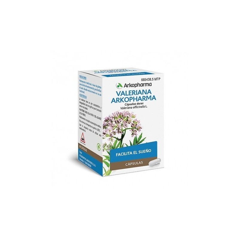Arkocápsulas Valeriana 84 Cápsulas Arkopharma - 1
