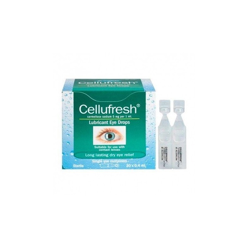 Cellufresh 5mg/ml Colirio 30 Monodosis Solución 0.4ml Cellufresh - 1
