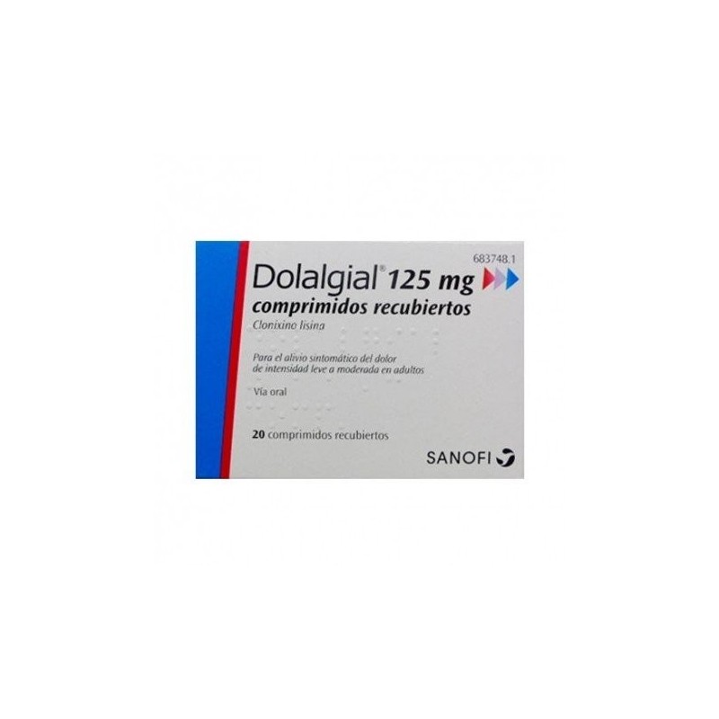 Dolalgial 125mg 20 Comprimidos Recubiertos Dolalgial - 1