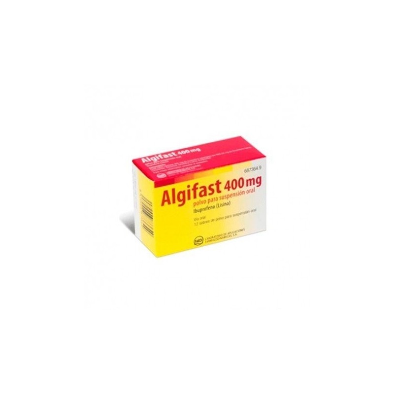 Algifast 400mg 12 Sobres Polvo Suspensión Oral Algifast - 1