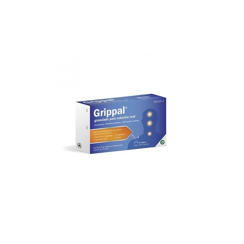 Grippal 650mg 10 sobres de Solución Oral Grippal - 1