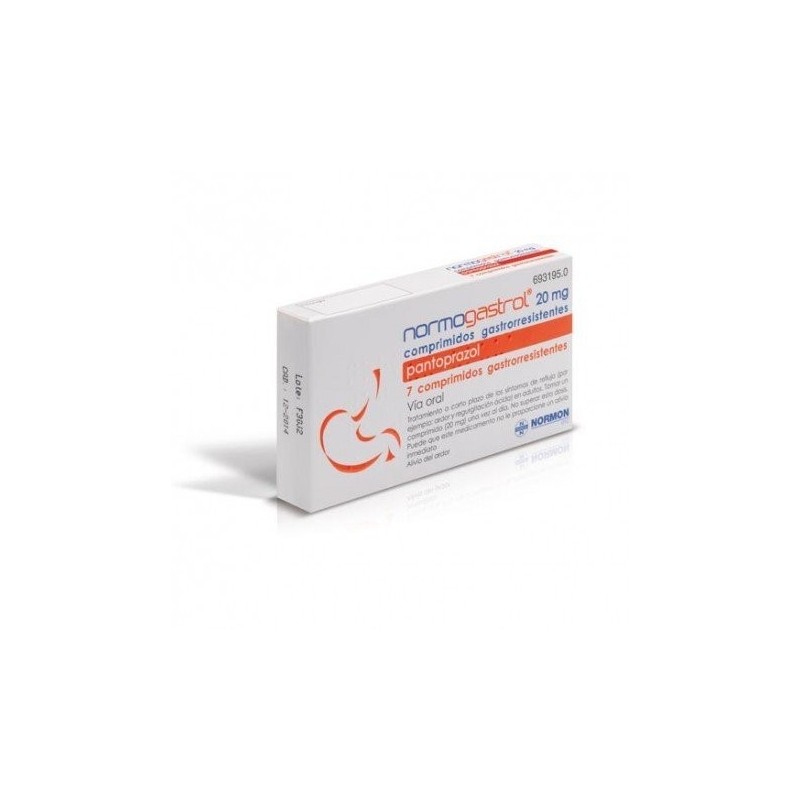 Normagastrol Efg 20mg 14 Comprimidos Gastrorresistentes Normagastrol - 1