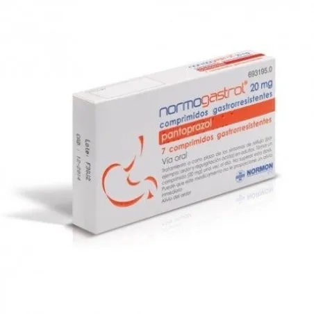 Normagastrol Efg 20mg 14 Comprimidos Gastrorresistentes Normagastrol - 1