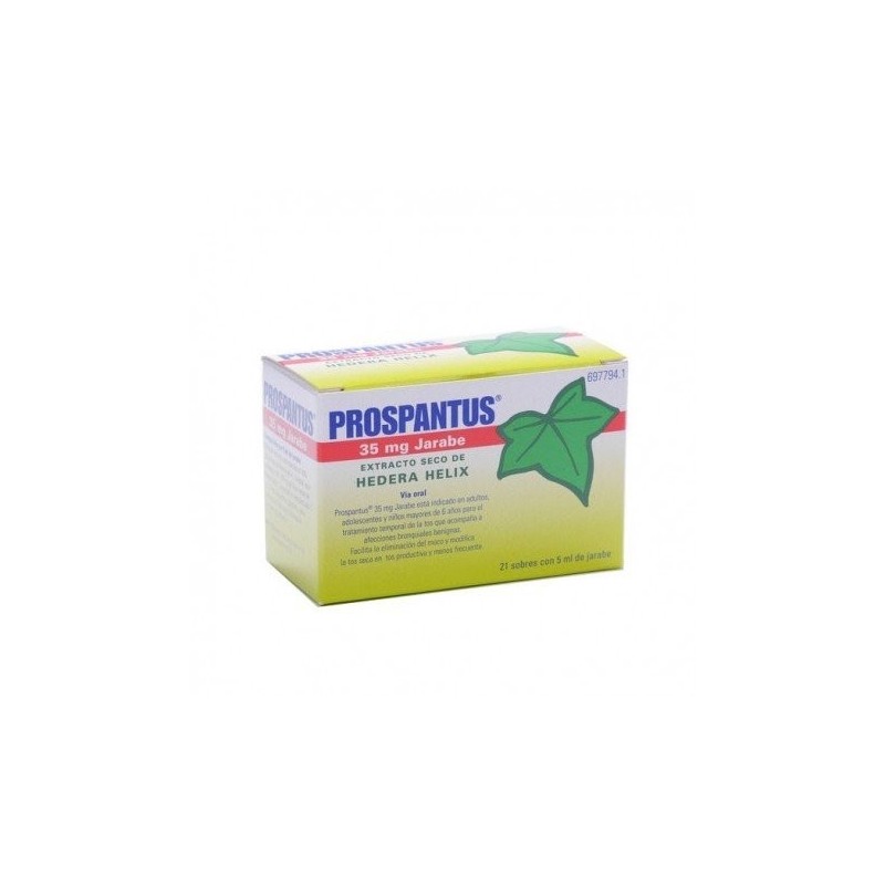Prospantus 35mg 21 Sobres Jarabe 5ml Prospantus - 1