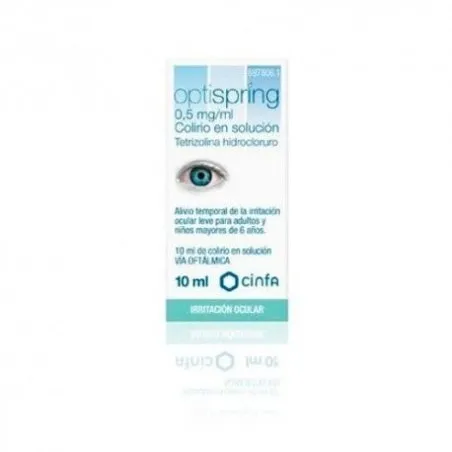 Optispring 0.5mg/ml Colirio 1 Frasco Soluci&oacute;n 10ml Optispring - 1