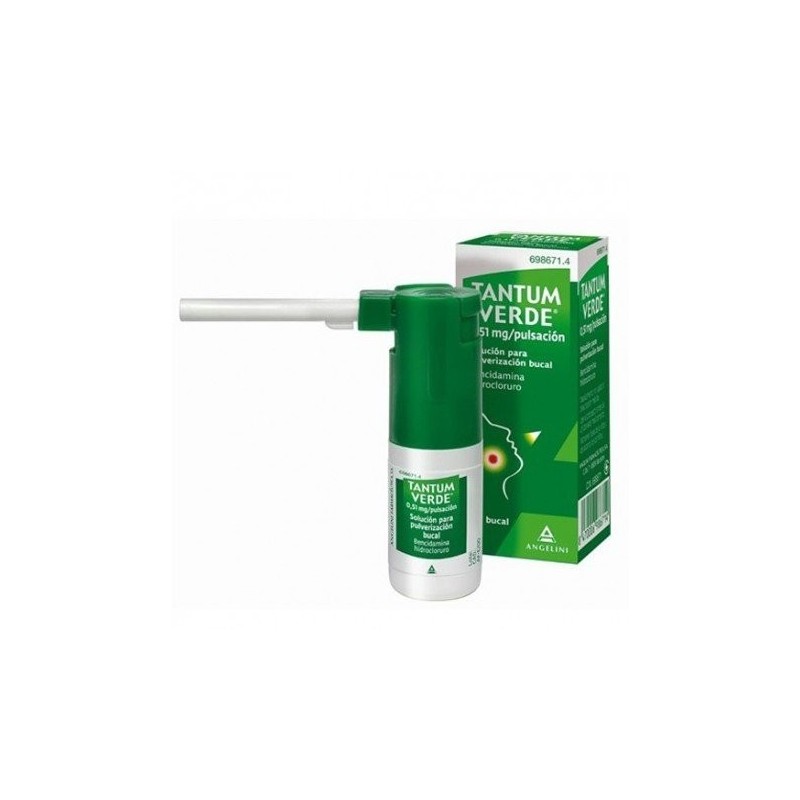 Tantum Verde 510 Mcg/Pulsación Aerosol Bucal 15ml Tantum - 1