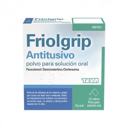 Friolgrip Antitusivo Polvo para soluci&oacute;n oral Friolgrip - 1