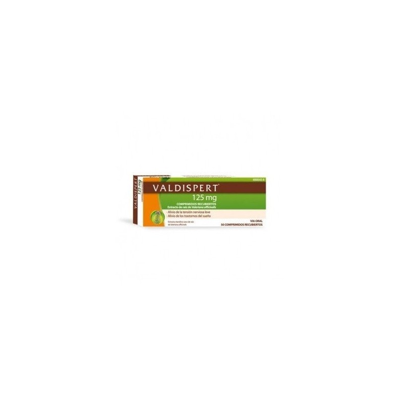 Valdispert 125mg 50 Comprimidos Recubiertos Valdispert - 1