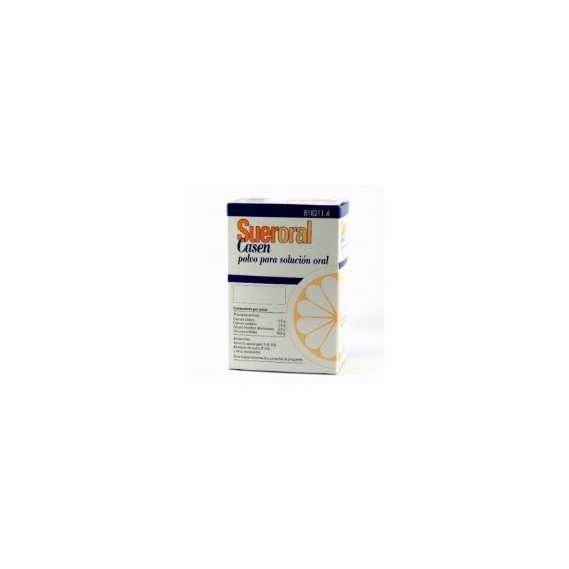 Sueroral Casen 5 Sobres Polvo Solución Oral Sueroral - 1