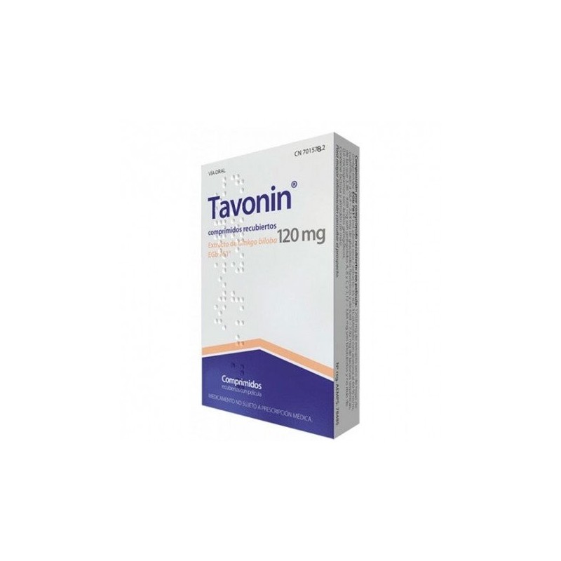 Tavonin 120mg 30 Comprimidos Recubiertos Tavonin - 1