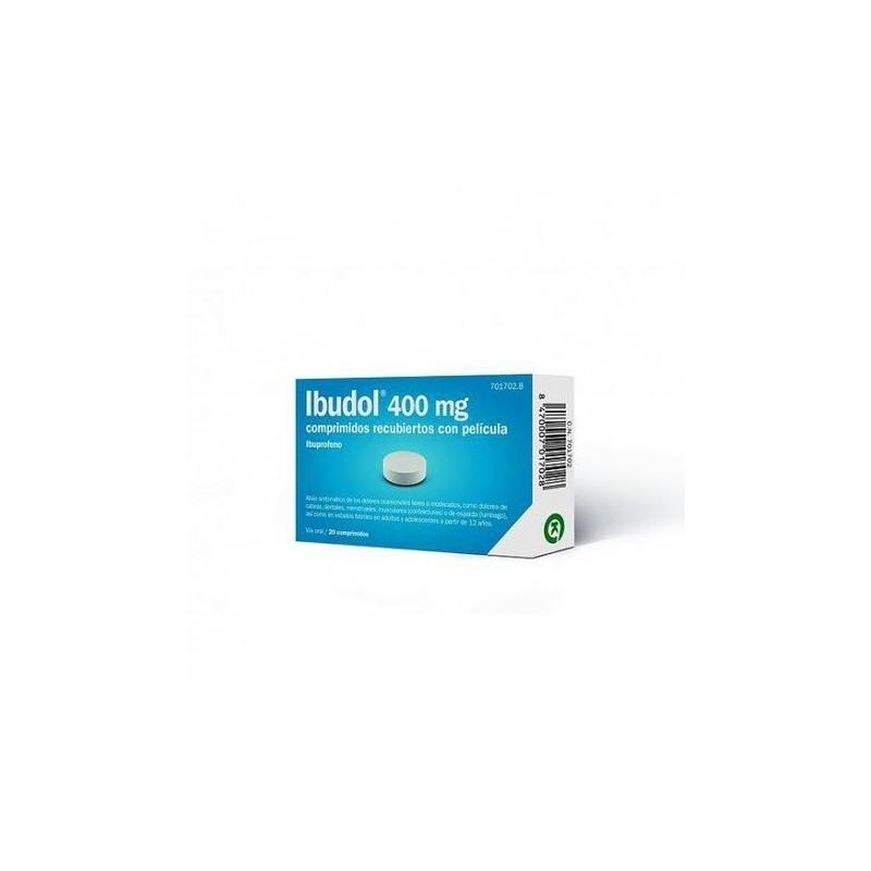 Ibudol 400mg 20 comprimidos recubiertos Ibudol - 1