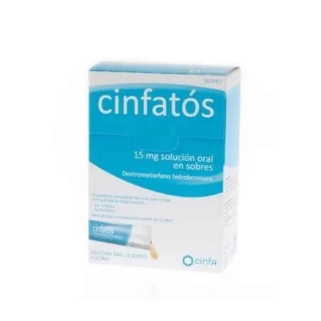 Cinfat&oacute;s 15 mg soluci&oacute;n oral en 18 sobres Cinfat&oacute;s - 1