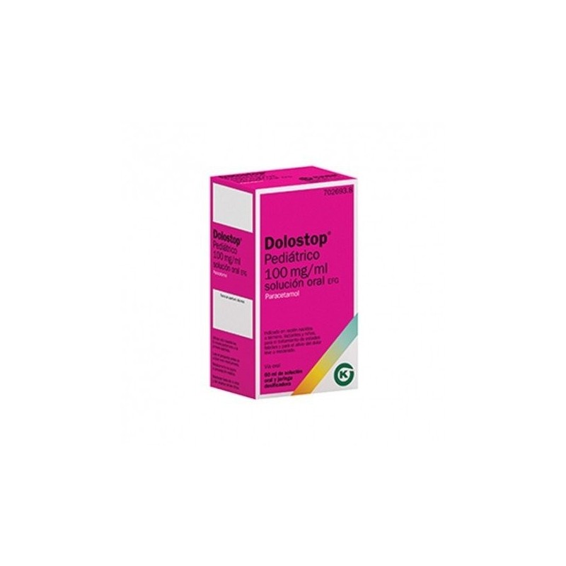 Dolostop Pedriátrico 100mg/ml de Solución Oral 60ml Dolostop - 1