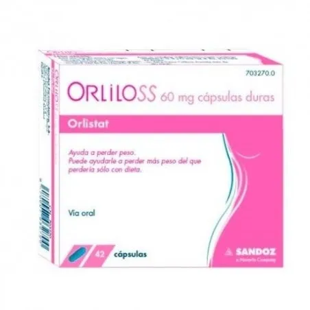 Orliloss 60mg 42 C&aacute;psulas Blister Orliloss - 1