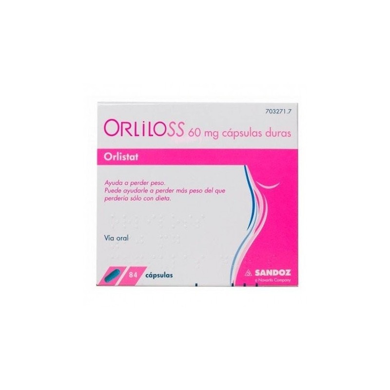 Orliloss 60mg 84 Cápsulas Blister Orliloss - 1