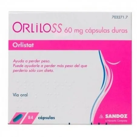 Orliloss 60mg 84 C&aacute;psulas Blister Orliloss - 1
