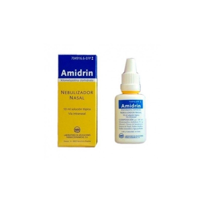 Amidrin 1mg/ml Nebulizador Nasal 15ml Amidrin - 1