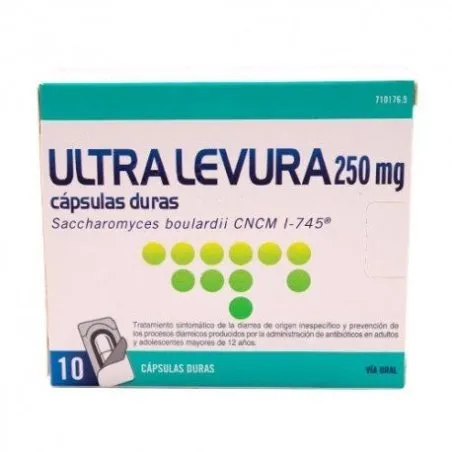 Ultra-Levura 250 mg 10 C&aacute;psulas (Blister) Ultra levura - 1