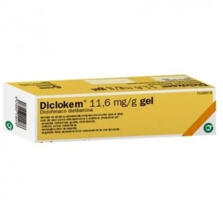 Diclokern 10mg/g Gel T&oacute;pico 100g Diclokern - 1