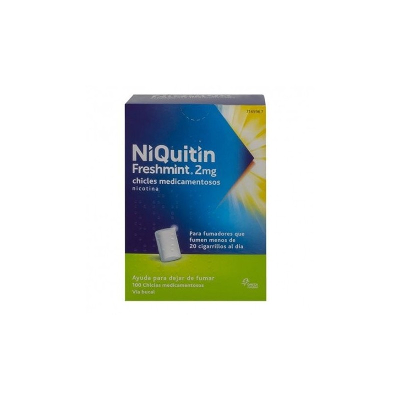 Niquitin Freshmint Gums 2mg 100 Chicles Niquitin - 1