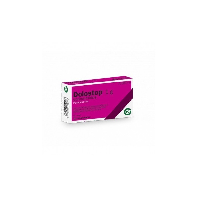 Dolostop 1gr 10 comprimidos Dolostop - 1