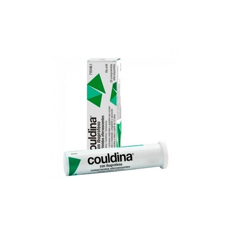 Couldina Con Ibuprofeno 400/2/7.5 mg 20 Comprimidos Efervescentes Couldina - 1