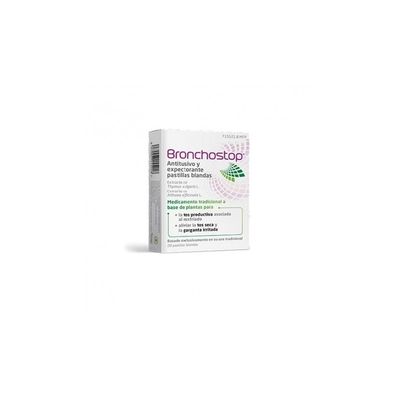 Bronchostop Tos 20 Pastillas Blandas Para Chupar Bronchostop - 1