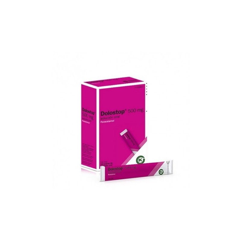 Dolostop 500mg 10 sobres de Solución Oral 10ml Dolostop - 1