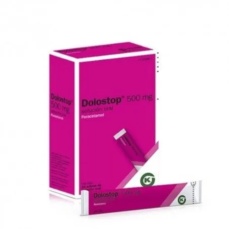 Dolostop 500mg 10 sobres de Soluci&oacute;n Oral 10ml Dolostop - 1