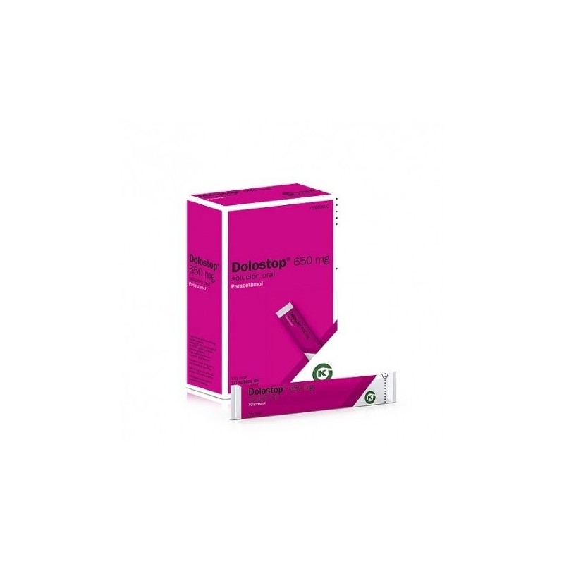 Dolostop 650mg 10 sobres de Solución Oral 10ml Dolostop - 1