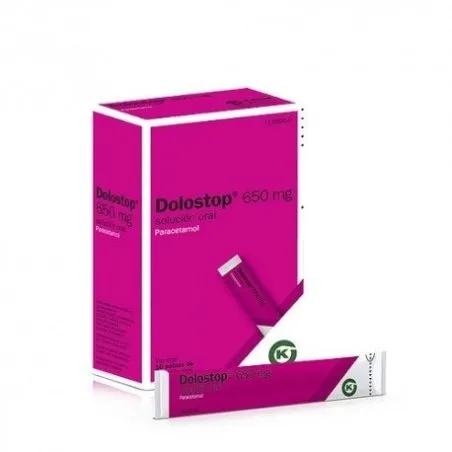 Dolostop 650mg 10 sobres de Soluci&oacute;n Oral 10ml Dolostop - 1
