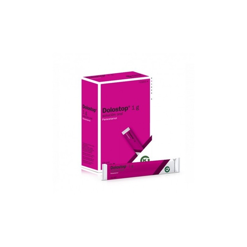 Dolostop 1gr 10 sobres de Solución Oral 10ml Dolostop - 1