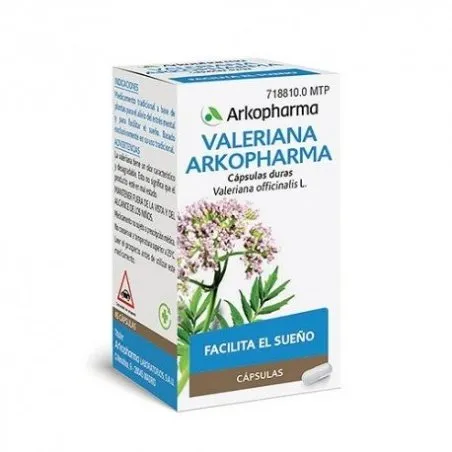 Arkoc&aacute;psulas Valeriana 45 C&aacute;psulas Arkopharma - 1