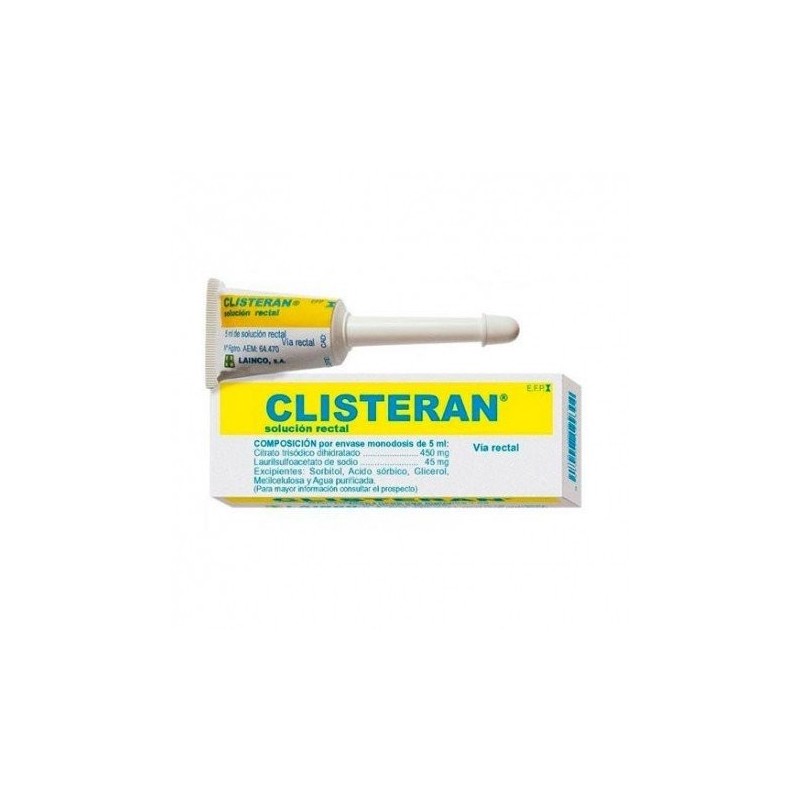 Clisteran Solución Rectal 1 Enema 5ml Clisteran - 1