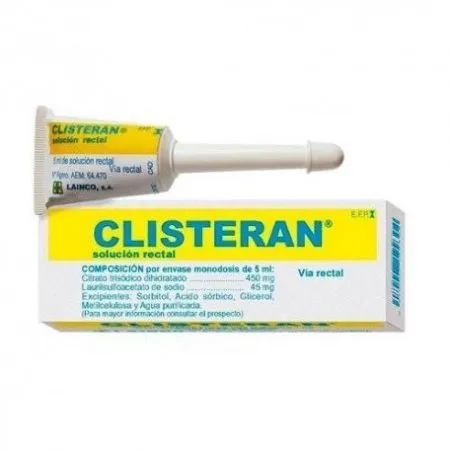 Clisteran Soluci&oacute;n Rectal 1 Enema 5ml Clisteran - 1