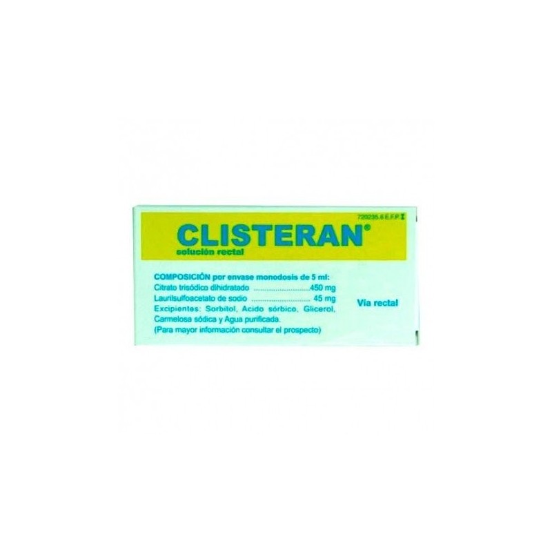Clisteran Solución Rectal Rectal 4 Enema 5ml Clisteran - 1
