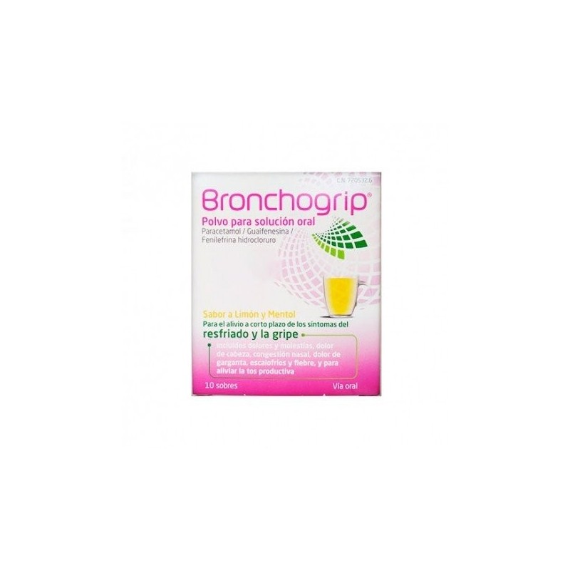 Bronchogrip 10 Sobres Polvo Solucion Oral Bronchogrip - 1